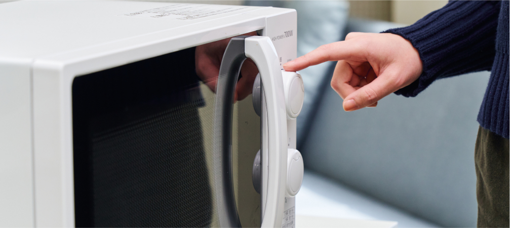 レンジで温めるだけの簡単調理